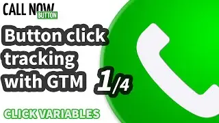 GTM button click tracking step 1: Enabling the required click variable
