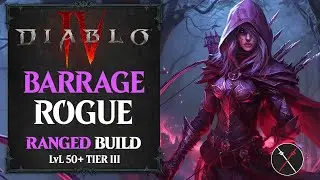 Diablo 4 Rogue Bow Build - Barrage Endgame Build (Level 50+)