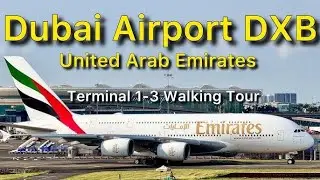 🌍✈️ Dubai International Airport | Exploring DXB Terminal 1 🛫✨