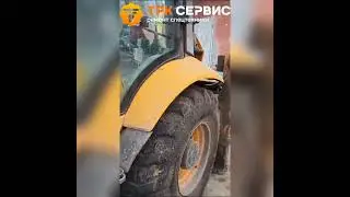 Снятие моста с Экскаватора-погрузчика JCB 3 CX4T