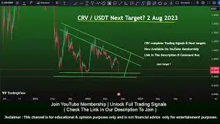 CRV price prediction and next target 1.00? Curve DAO price prediction | Live day trader 2 Aug 2023