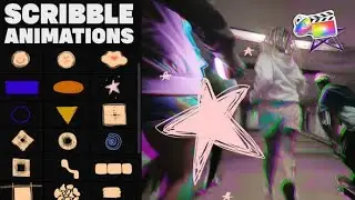 Scribble Elements And Transitions for Final Cut Pro Template