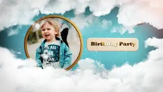 Sky High Fun Kids Birthday Invitation Slideshow