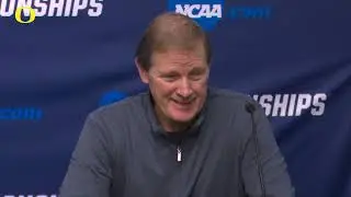 Dana Altman: Work in progress.