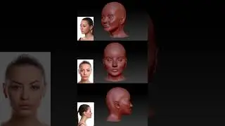 Head Sculpting Timelapse - Zbrush