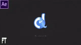 Shine Logo Animation in After Effects - After Effects Tutorial - Flip Logo Animation-  Transition