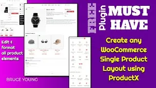 Build any single product layout with ProductX [FREE] - position & format elements use with any theme