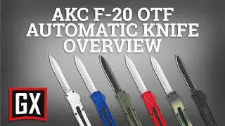 AKC F-20 Automatic OTF Knife Overview | 2022