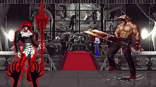 [KOF Mugen] Orochi Iori CT QS Team Vs Sasin Team