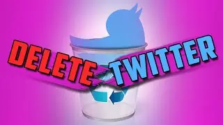 КАК УДАЛИТЬ АККАУНТ TWITTER