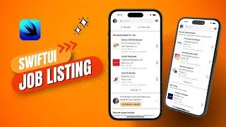 Build a Job Listing View in SwiftUI like LinkedIn on IOS 17.0