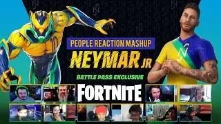 Cinematic Reveal Trailer | Neymar Jr Outfit | The Fortnite [ Reaction Mashup Video ]