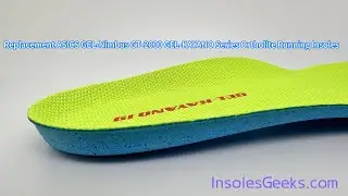 Replacement ASICS GEL-Nimbus GT-2000 GEL-KAYANO Series Ortholite Running Insoles