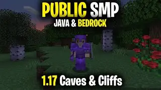 Public Minecraft SMP Server for Java & Bedrock *LIVE* 1.8 to 1.17.1 (Free to Join)