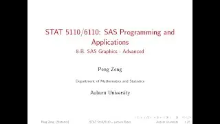 SAS - 8B - More SAS Graph