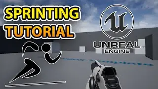 This is The EASIEST WAY To Add SPRINTING in UNREAL ENGINE