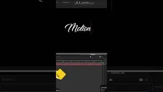 Smooth Title Animation - After Effects Tutorial #shorts