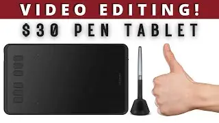 Huion Inspiroy H640P - Editing Videos Fast with a $30 Pen Tablet!
