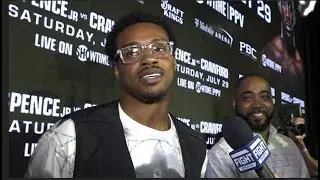 Errol Spence Jr.  "You Break the Body Down, Everything Else will Fall in Place. It's My Style"