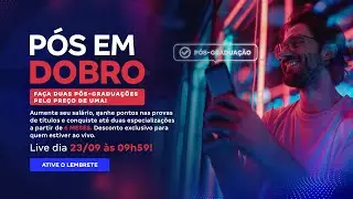 Pós em dobro: Faça duas Pós-graduações pelo preço de uma na Gran Faculdade!