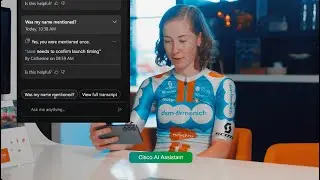 Team DSM stays connected with Cisco AI Assistant for Webex.