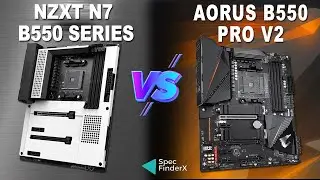 NZXT N7 B550 vs Gigabyte Aorus B550 Pro V2