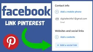 How to Link Pinterest Account to Facebook Account on Laptop/PC