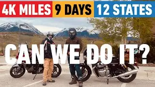 Can A Triumph And A Royal Enfield Handle 4000 Miles in 9 Days?