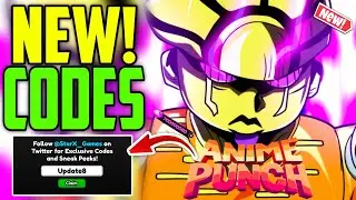 ⚠️UPDATE 8⚠️ANIME PUNCH SIMULATOR ROBLOX CODES 2024 - ANIME PUNCH CODES [ROBLOX]