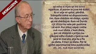 A1 Report - Ekskluzive/ Biseda mes Ramizit Kadaresë dhe Berishës në 1990 - Pjesa e 2