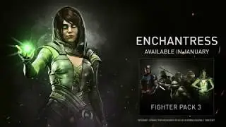 Injustice 2 -- Enchantress Gameplay Reveal Trailer