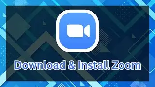 How to Download & Install Zoom on Windows 10/11 PC Laptop - Full Guide (2024 Easy Steps)