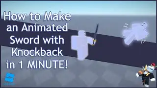 How to Make an Animated Knockback Sword in 1 MINUTE!