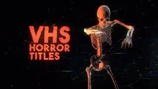 VHS Horror Titles & Logo