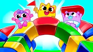 Let's Build a Giant Pillow Fort for Kids | Funny Songs For Baby & Nursery Rhymes by Toddler Zoo