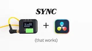 Timecode MYTHS & Sync WORKFLOWS for DaVinci Resolve + Deity TC-1