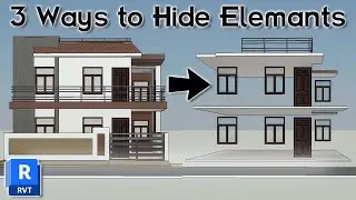 3 Ways to Hide and Unhide Elements in Revit