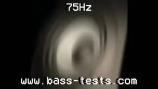 75 Hz Bass Test / BASS Sound - 75hz