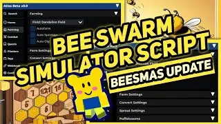 [🎄BEESMAS] 🐝Bee Swarm Simulator Script | Atlas beta v0..9 | The Best Ever Script🥶