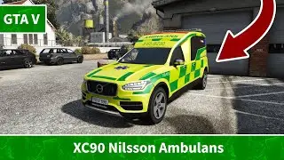 GTA 5 | Volvo XC90 Nilsson Ambulans [RELEASE]