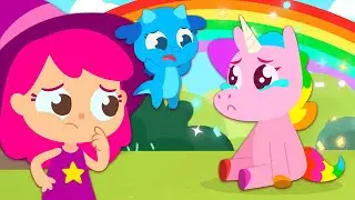 Маленькая ведьма помогает потерявшемуся единорогу найти маму 🦄 Мультфильмы для детей | Ведьма Плам