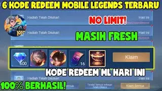 NO LIMIT! 6 KODE REDEEM ML TERBARU - KODE REDEEM MOBILE LEGENDS - KODE REDEEM ML HARI INI MEI 2024