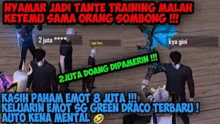 NYAMAR JADI TANTE TRAINING BANTAI BUAYA TRAINING & PLAYER SOMBONG DI TRAINING😍AUTO KENA MENTAL🤣