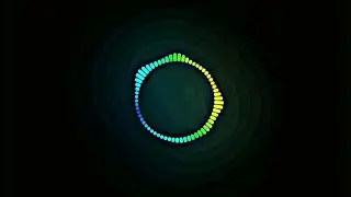 Audio Spectrum Visualizer Green Screen HD 2018 | Black Screen Audio Visualizer with Round Bars