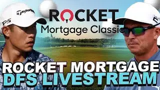 DFS Stream 2023 Rocket Mortgage Classic : Draftkings Player Pool/Ownership, Prize Picks + Live Chat