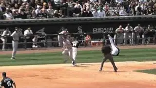 2010/04/05 Buehrles backhand play