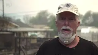 Residents return to destroyed homes in Southern California