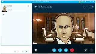 Поздравление с днём рождения для Евгении от Путина по скайпу
