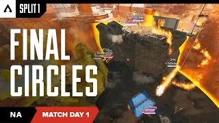 Final Circles | NA Pro League Split 1 Match Day 1 Ft. (TSM, DarkZero, LG) | Apex Legends