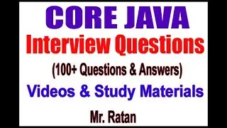 Core Java Interview | Q65. What is the difference between StringBuffer & StringBuilder?| by Ratan